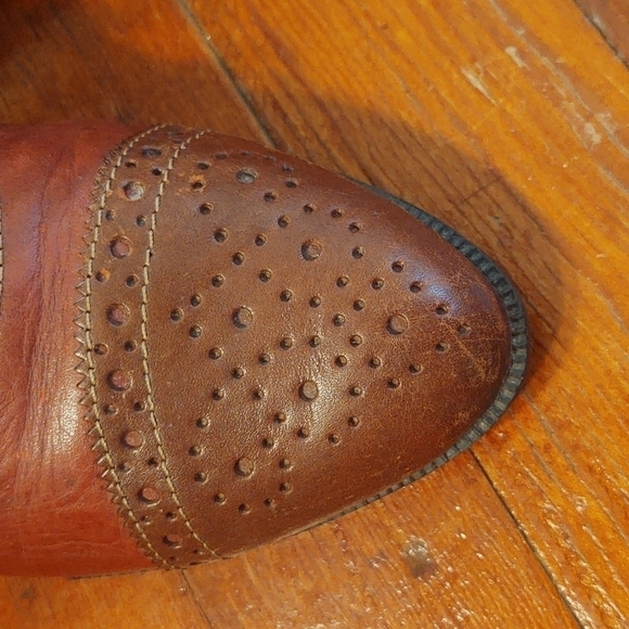 Predictions Cloris Tri-tone Leather Ankle Boots Sz 10 - Picture 3 of 15